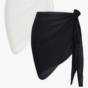Elegant Black and White Women's Skirt